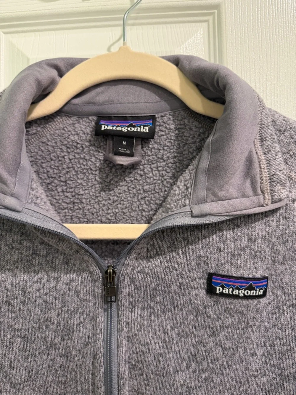 Patagonia Better Sweater Women’s Light Purple Size Medium - Picture 2 of 4